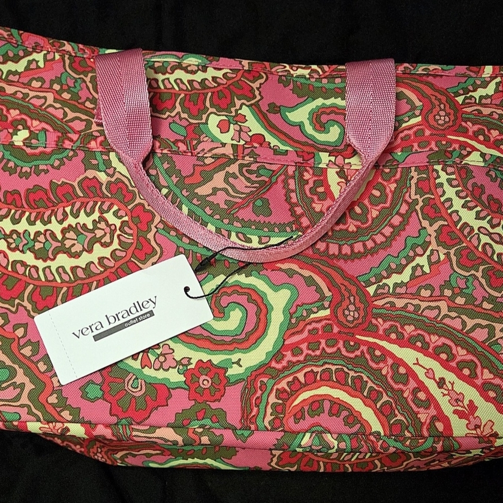 Vera Bradley Lighten Up Everything Organizer in the Capri Pink (NWT)